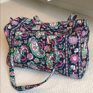 Vera Bradley Iconic Large travel duffel bag